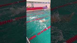 Backstroke training [upl. by Conney]