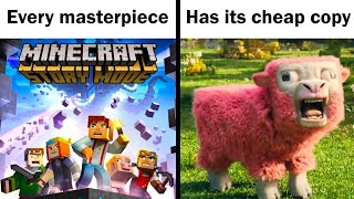 Minecraft Memes Only Real Gamers Can Understand V4 [upl. by Sahcnip]