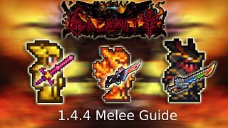 Melee Guide  Calamity Mod Terraria 144 [upl. by Penrod341]