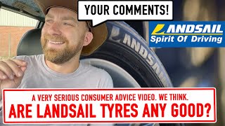 Are Landsail tyres any good Geoff tires to make a sensible video [upl. by Enwahs]