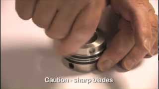 CSJ  How to change the microperforator blade [upl. by Nos]