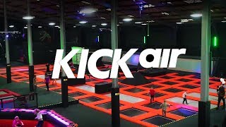 Kickair Manchester  UKS BIGGEST INDOOR FREESTYLE PARK [upl. by Siuqaj56]