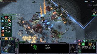 Starcraft 2  Arcade  Direct Strike  3vs3  Terran  193 [upl. by Nniroc]