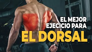 💯 El MEJOR EJERCICIO para desarrollar EL DORSAL [upl. by Dlawso]