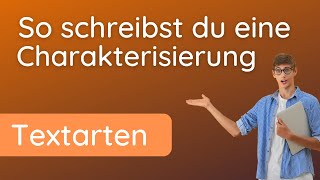 Wie du eine perfekte Charakterisierung schreibst ✅ Beispiel quotMeine Mutterquot [upl. by Olsen]