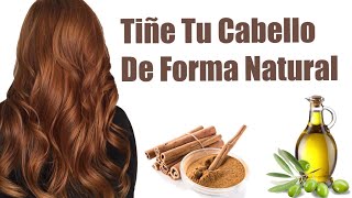 Poderoso Tinte a Base De Canela Para Teñir El Cabello Sin Maltratarlo [upl. by Veats]