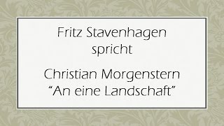 Christian Morgenstern „An eine Landschaftquot [upl. by Einre474]