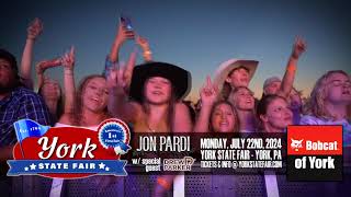 2024 YORK STATE FAIR  JON PARDI [upl. by Gnat504]