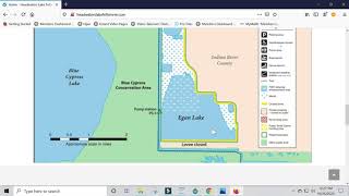 FWC Map Of Headwaters Lake in Fellsmere Fl [upl. by Ahtnams447]