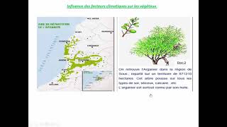 10 influence des facteurs climatiques sur la répartition des végétaux [upl. by Ziul985]