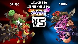 Welcome to Stephenville FGC  101724  RoA 2  Grisso vs Ashen [upl. by Zucker150]