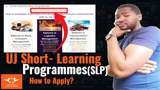 How to apply for Short courses at UJ  How to apply for bridging courses at UJ  UJ CEP Programmes [upl. by Suoivatnod]