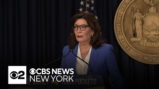 Gov Kathy Hochul discusses SALT after Trump campaign rally [upl. by Drucie]