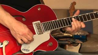 2006 Gretsch Brian Setzer Hot Rod  red Part1 [upl. by Terrye]