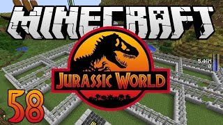 Minecraft Jurassic World  Ep 58  quotDinosaur Displayquot Dinosaur Modpack [upl. by Pasahow955]