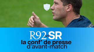 R92 v SR  la conf davant match dAntoine [upl. by Nickelsen]