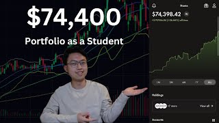 My 74400 Student Portfolio  Wealthsimple Trade Dividend amp ETF Investing [upl. by Omrellug]