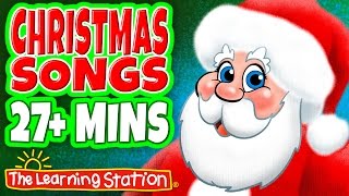 Christmas Songs for Kids 🎅 Christmas Songs Playlist for Kids 🎅 Kids Songs by The Learning Station [upl. by Gerdy]