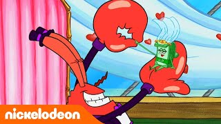 SpongeBob Schwammkopf  Mr Krabs heiratet  Nickelodeon Deutschland [upl. by Kinata]