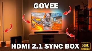 NEW Govee AI Powered HDMI 21 SYNC Box 2 is a GAME CHANGER [upl. by Ilak193]