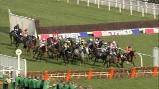 2014 Albert Bartlett Novices Hurdle  Very Wood  Racing TV [upl. by Adnilreb889]