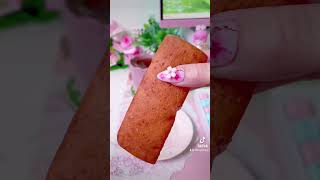 Starbucks Sakura Snacks 🌸 Kawaii ASMR Yummy Pink Aesthetic  10eegaming shorts pink kawaii asmr [upl. by Ehling]