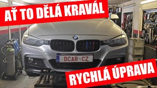 BMW 320i Xdrive F30  výfuková klapka DCarcz [upl. by Yeloc469]