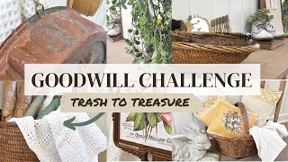 From the Goodwill Outlet bins to beautiful home decor • Thrift Flips • Home Decor on a Budget [upl. by Seta]