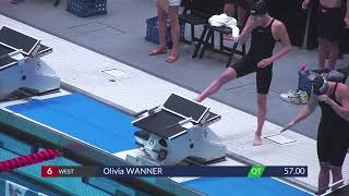 Womens 1500 Freestyle A Final  2024 NCSA Summer Championships INDY [upl. by Weidner]