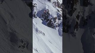 Sybille Blanjean went massive on this one in Baqueira Beret 😮‍💨 FWT HomeofFreeride [upl. by Adyeren]