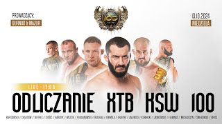 Odliczanie do XTB KSW 100  LIVE [upl. by Enidan]