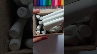 🖼SECENRY PAINTING  CHALK PAINTING✨️ crafts paintingideas chalkpainting shorts [upl. by Lamaaj]