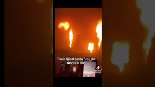 Travis scott canta Fuori dal Tunnel di caparezza in live travisscott caparezza capa rap album [upl. by Erastatus]