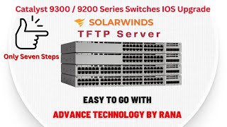 Firmware upgrade on Catalyst 9200 and 9300 series switches with TFTP Server 😎👍😎 [upl. by Tad959]