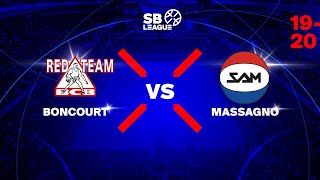 SB League  Day 4 BONCOURT vs MASSAGNO [upl. by Ysak165]