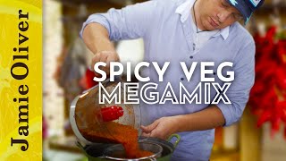 Spicy Veg Megamix  Jamie Oliver [upl. by Eissim]