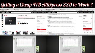 Getting A Cheap 4TB AliExpress SSD To Work [upl. by Baseler]