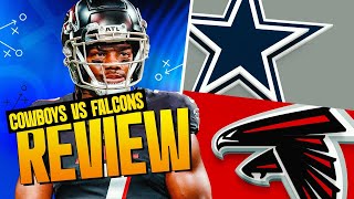 Cowboys vs Falcons Week 9 NFL Review  PFF [upl. by Gurevich434]