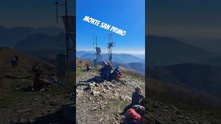 Trekking on Monte San Primo Como Italy [upl. by Smoht821]