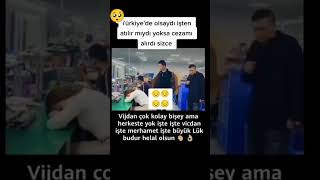 Helal olsun böyle patronlaraİşçi yorgunluktan uyumuş birde üstünü örtüyorİyilik kalpten gelir [upl. by Marybeth613]