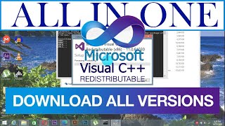 DOWNLOAD amp INTALL VISUAL C REDISTRIBUTABLE RUNTIMES ALLINONE [upl. by Esyle]