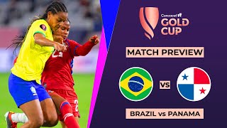 BRAZIL vs PANAMA Concacaf W Gold Cup 2024 Head to Head Stats [upl. by Thorbert]