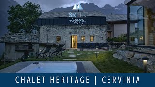 Chalet Heritage  Luxury Ski Chalet in Cervinia  Ski In Luxury [upl. by Anahsohs]