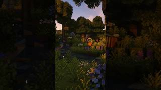 MayCraft Day 22 Forest Stream🌼mcmaycraft minecraft minecraftbuildideas cottagecore aesthetic [upl. by Arodnahs]