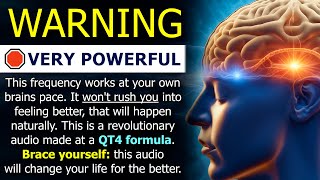 Advanced QT4 Theta Brain Healing Frequency Works at 𝗬𝗢𝗨𝗥 own Brains Pace [upl. by Nilerual]