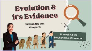 Evidences of EvolutionAdaptive Radiation Fossils Dating Lec 3 CBSE12th [upl. by Nylrehc]