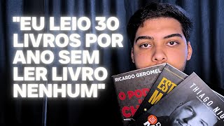 O SEGREDO PARA LER MUITOS LIVROS [upl. by Nurav]