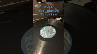 NOFX The War On Errorism vinyl record [upl. by Mariano]