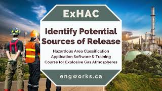 ExHAC Hazardous Area Classification Software and Course Identifying Potential Sources of Release [upl. by Releehw401]