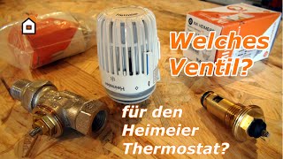 passendes Ventil für Heimeier Thermostatkopf K [upl. by Frederigo218]